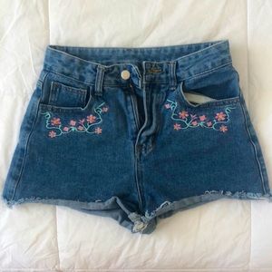 jean shorts